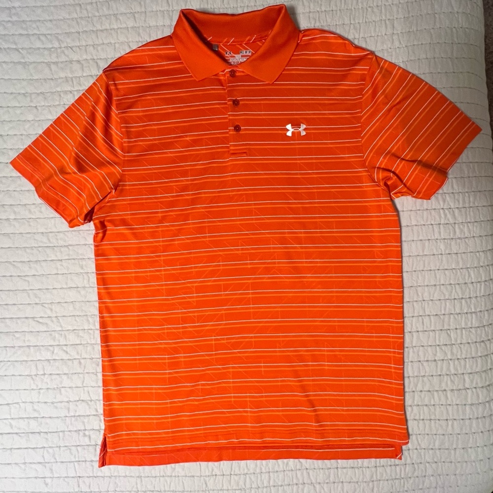 Mens Under Armour Golf Polo shirt medium